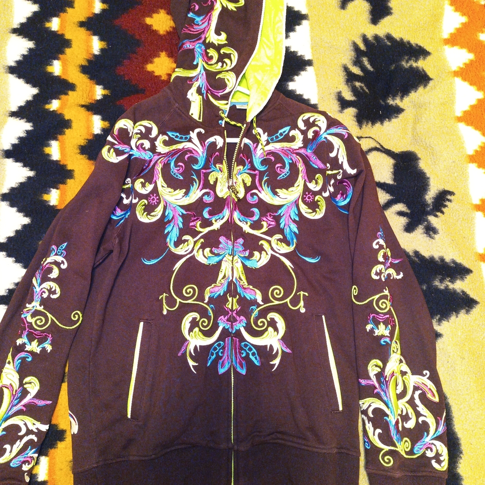 Artful Dodger Thick Embroidered Hoodie